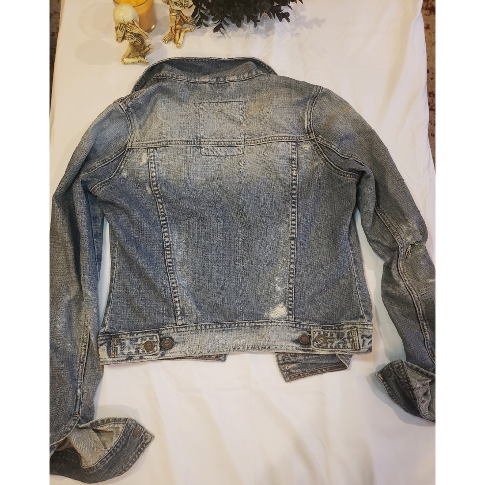 Hollister Distressed Jean Jacket - Picture 3 of 3